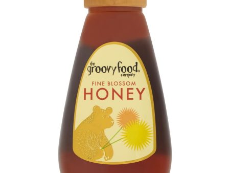 The Groovy Food Company Squeezy Fine Blossom Honey 340g Cheap