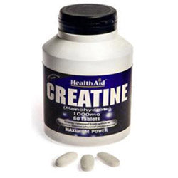 HealthAid Creatine Monohydrate 1000mg - 60 Tablets Discount