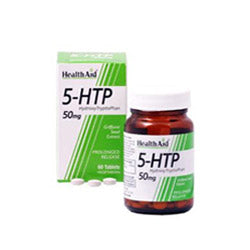 HealthAid 5-HTP 50mg - Prolonged Release - 60 Tablets Fashion