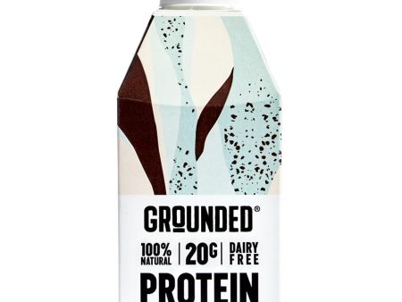 Grounded Mint Chocolate dairy free plant-based protein m*lkshakes 490ml. on Sale