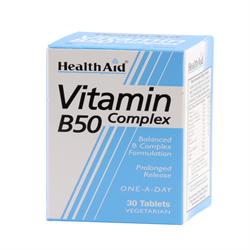 HealthAid Vit B50 Complex - Prolonged Release Tablets  30 s Cheap