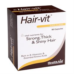 HealthAid Hair-vit Blister - 90 Capsules Hot on Sale