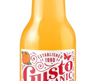 Gusto Organic Fairtrade Sparkling Sicilian Blood Orange 275ml Discount