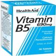 HealthAid Calcium Pantothenate (Vitamin B5) 750mg - Prolonged Release   Tab Online