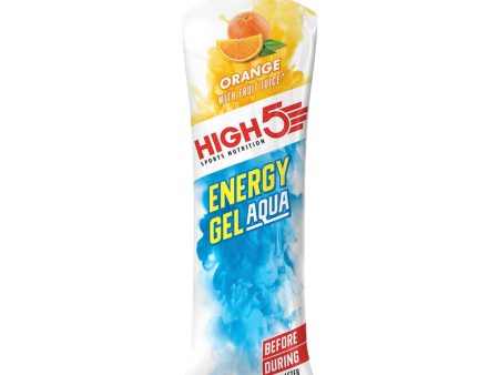 High 5 Energy Gel Aqua Orange 60ml For Discount