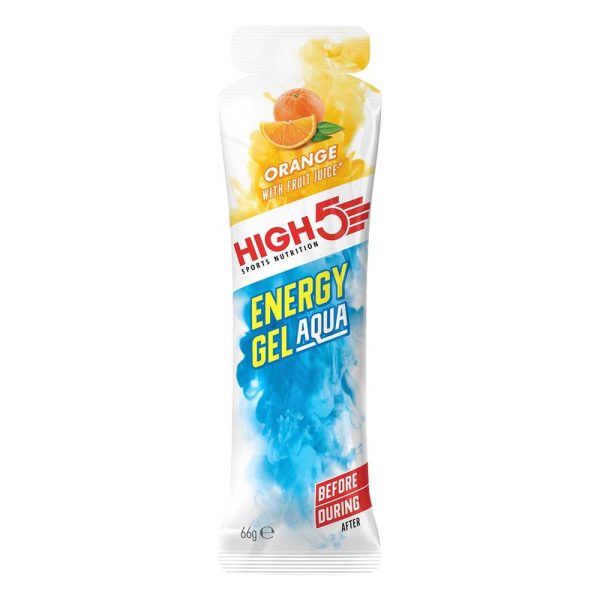 High 5 Energy Gel Aqua Orange 60ml For Discount