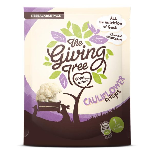 Giving Tree Snacks Cauliflower Crisps Supply