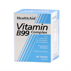 HealthAid Vit B99 Complex - Prolonged Release Tablets  60 s For Discount