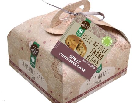 Go Vegan Organic Vegan Panettone with Spelt 500g Hot on Sale