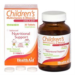 HealthAid Children s MultiVit + Minerals - 30 Tablets Sale