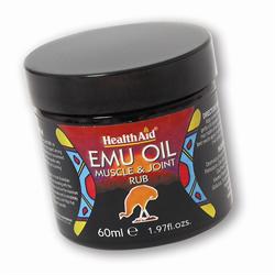 HealthAid Emu Oil - Muscle & Joint Rub Cream 60ml For Sale