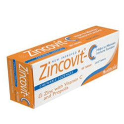 HealthAid Zincovit C (Vitamin C Zinc Propolis) Blister - 60 Tablets Discount