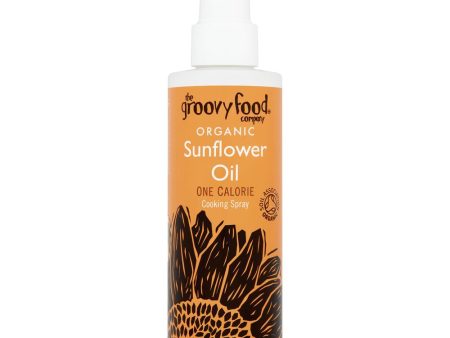 Groovy Food Groovy Organic Sunflower Oil Cooking Spray 190ml Sale