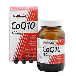 HealthAid CoQ-10 120mg - 30 capsules Online now