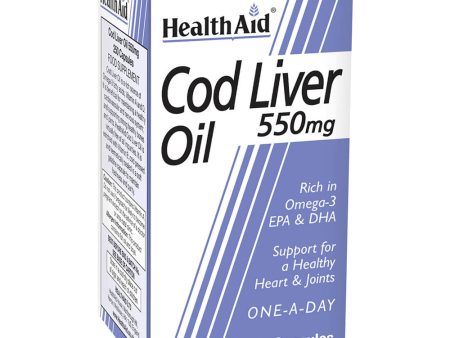 HealthAid Cod Liver Oil 550mg - 250 caps Discount