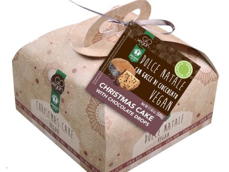 Go Vegan GoVegan Organic Chocolate Panettone 500g Hot on Sale