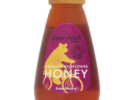 Groovy Food Organic Squeezy Mexican Wildflower Honey 340g Online now