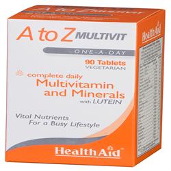 HealthAid A to Z Multivit - 90 Tablets Online now