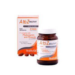 HealthAid A to Z Multivit - 30 tablets on Sale