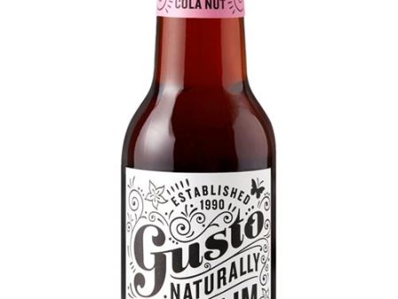 Gusto Naturally low calorie Fairtrade cola 275ml Sale