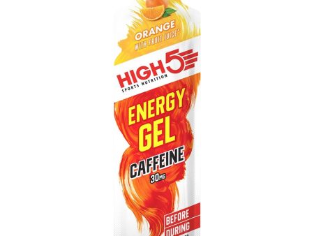 High 5 Energy Gel Caffeine Orange 40g Cheap