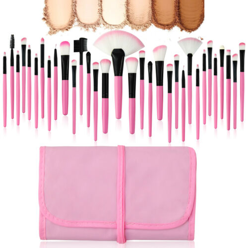 7~32Pcs Professional Makeup Brushes Set Eyeshadow Lip Powder Brush Cosmetic Tool Discount