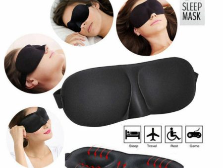 Hot Sale Travel 3D Eye Mask Sleep Soft Padded Shade Cover Sleeping Blindfold Online Sale