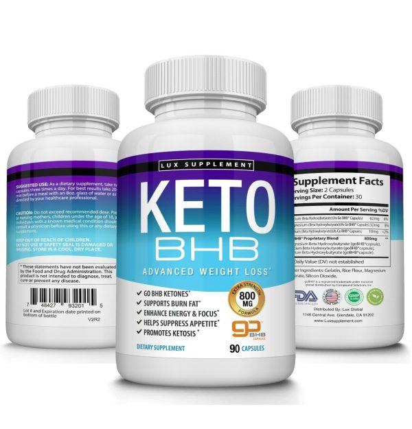 Ultra Fast Pure Keto BHB Weight Loss Diet Pills 90 CAPSULE Ketogenic Supplement Online