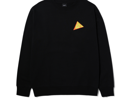 Skewed Triple Triangle Crewneck Fashion