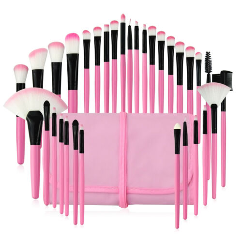 7~32Pcs Professional Makeup Brushes Set Eyeshadow Lip Powder Brush Cosmetic Tool Discount