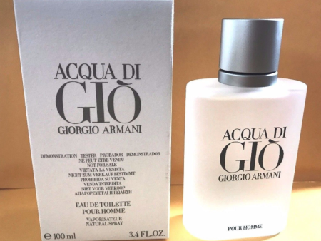 Acqua Di Gio 3.4 Oz Men Spray EDT Cologne Giorgio Armani TST Pour Homme New For Sale