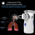 Mini Portable Travel Rechargeable Ultrasonic Nebulizer Inhaler Respirator Mesh Cheap