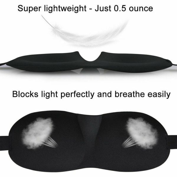 Hot Sale Travel 3D Eye Mask Sleep Soft Padded Shade Cover Sleeping Blindfold Online Sale