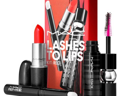 MAC Lashes to Lipstick Red Kit Supply