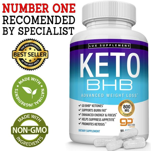 Ultra Fast Pure Keto BHB Weight Loss Diet Pills 90 CAPSULE Ketogenic Supplement Online