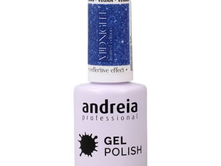 Féligállandó Körömlakk Andreia Polish Reflective Colors Md1 Kék 10,5 ml Sale