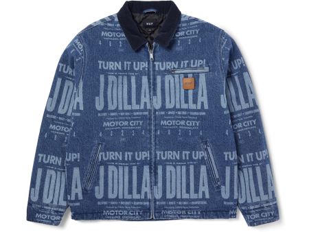 HUF x J Dilla Posted Work Jacket on Sale