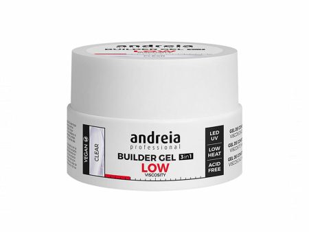 Zselés körömlakk Builder Low Viscosity Andreia Professional Builder Világos Tónus (22 g) Fashion