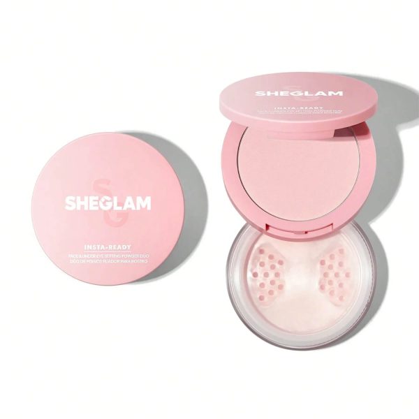 SheGlam Face & Eye Setting Powder Duo - Bubble Gum Sale