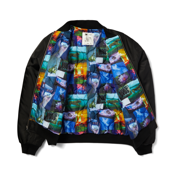 HUF x Kodak Collage Bomber Jacket Hot on Sale