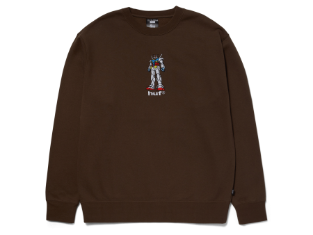 HUF x Gundam 79 Crewneck Sweatshirt Sale