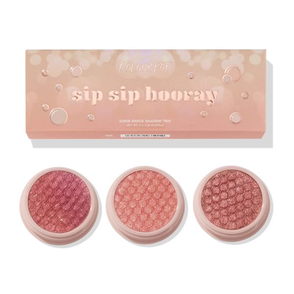 ColourPop Sip Sip Hooray Eyeshadow Trio Discount