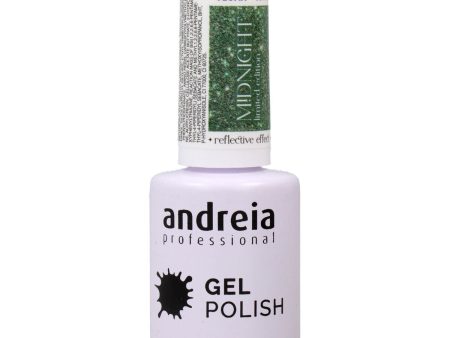 Féligállandó Körömlakk Andreia Polish Reflective Colors Md4 Zöld 10,5 ml Supply