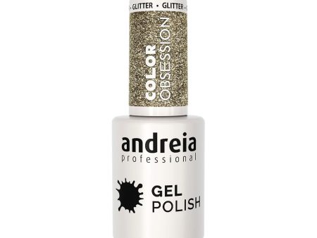 Zselés körömlakk Andreia Gel Polish 10,5 ml Aranysàrga Supply