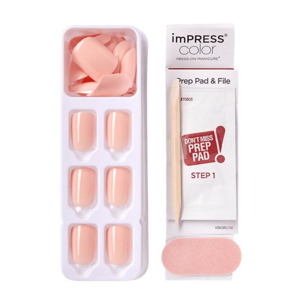 KISS imPRESS Press-on Nails - Peevish Pink Discount