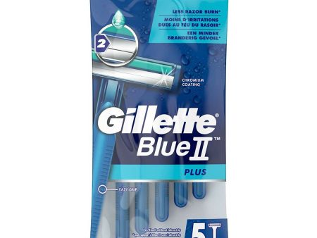 Borotvapengék Gillette Blue Ii Plus 5 egység Hot on Sale