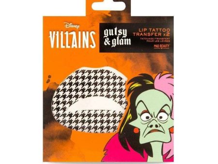 Ideiglenes Tetoválás Mad Beauty Disney Villains Cruella Ajkak For Discount