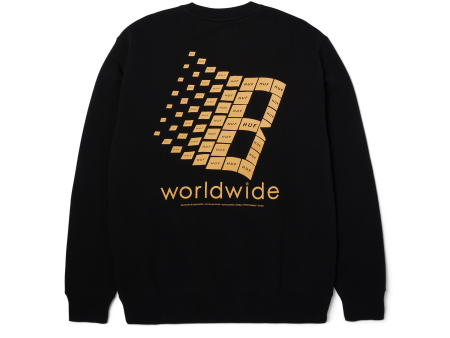 HUF x Bronze56K Crewneck Sweatshirt For Sale