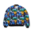 HUF x Kodak Collage Bomber Jacket Hot on Sale