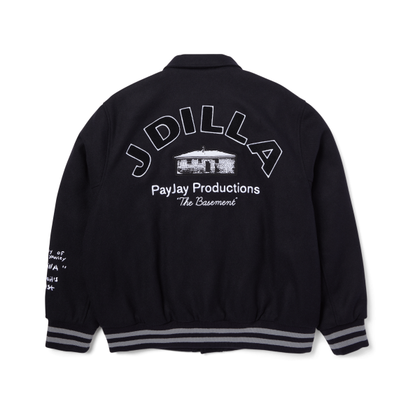 HUF x J Dilla The Basement Varsity Jacket Online Sale